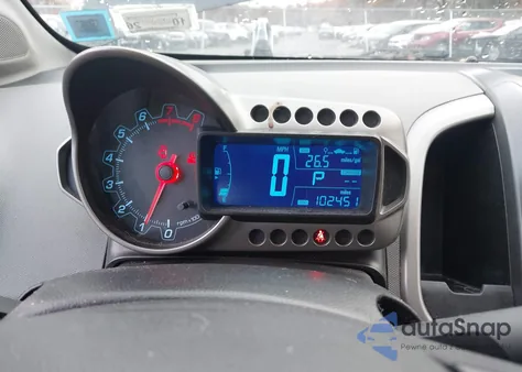 2015 Chevrolet Sonic Lt Auto из США, поврежденный, VIN 1G1JC6SG9F4145234